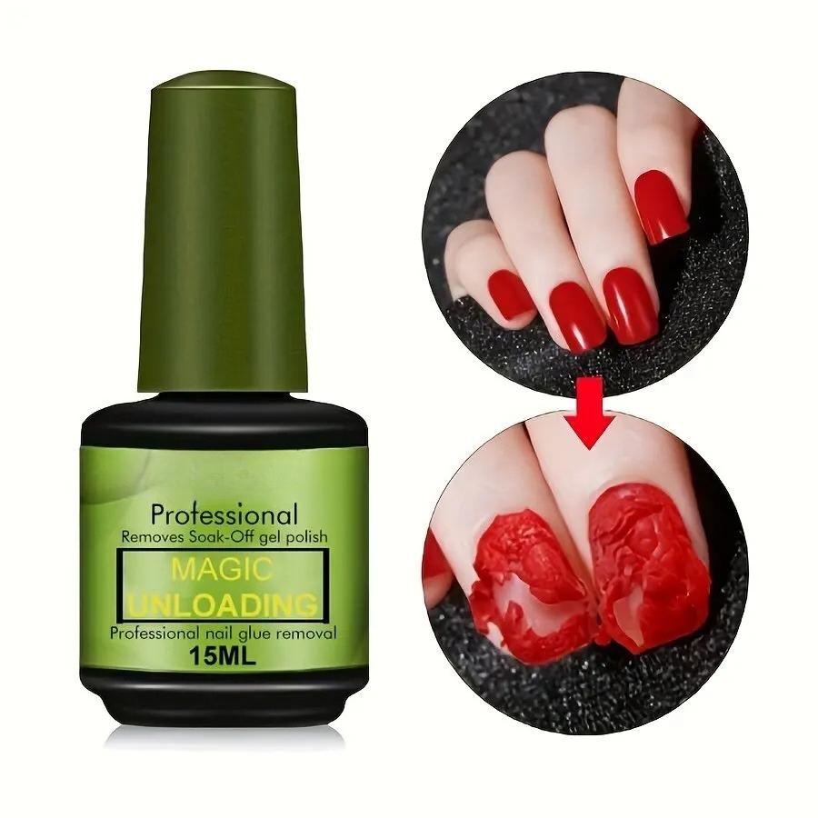 Nail Art Gel Polish - 15ml Lem Poles Ajaib untuk Seni
