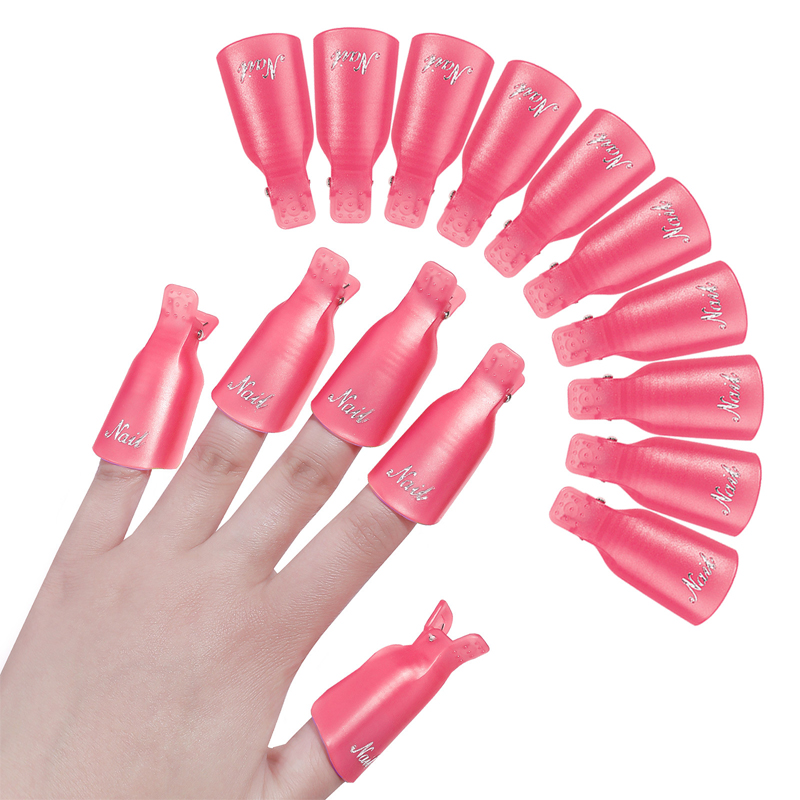 10 Pcs/Bag Alat Pembungkus Kuk - Nail Art Gel Polish ulasan dan harga