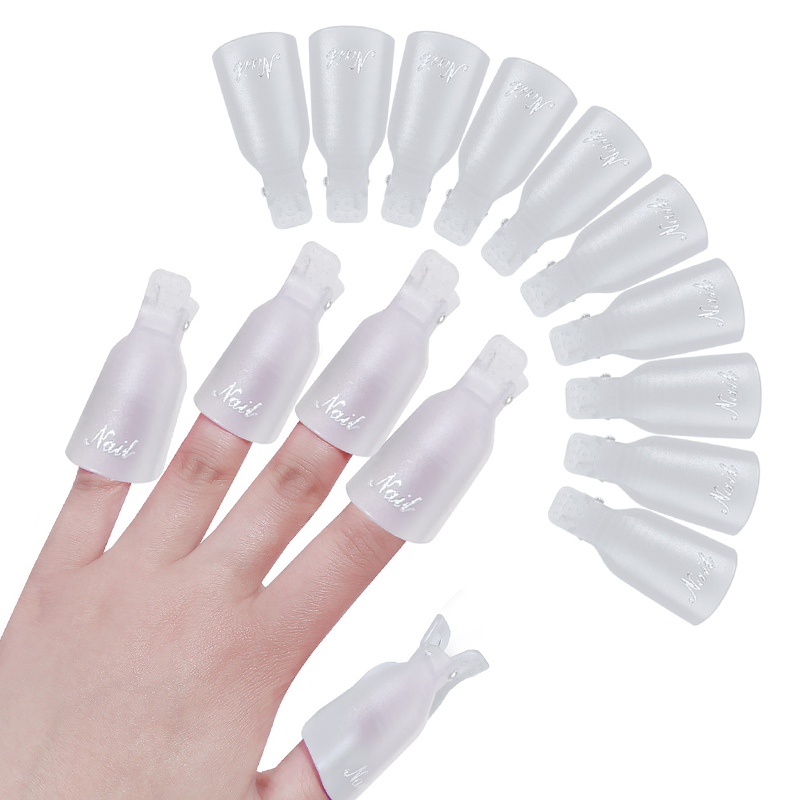 10 Pcs/Bag Alat Pembungkus Kuk - Nail Art Gel Polish ulasan dan harga