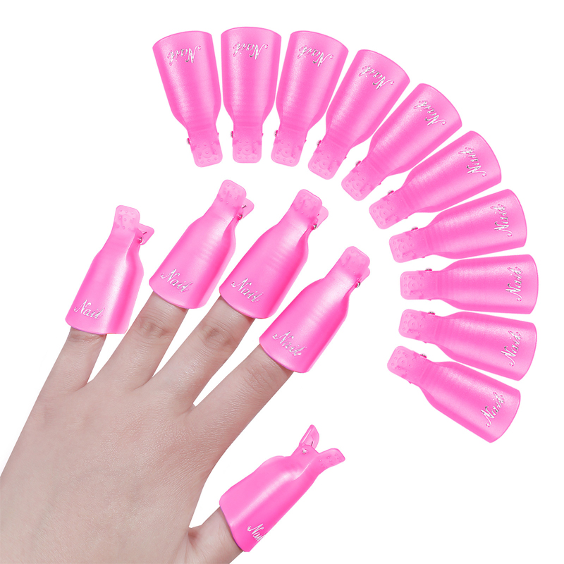 10 Pcs/Bag Alat Pembungkus Kuk - Nail Art Gel Polish ulasan dan harga