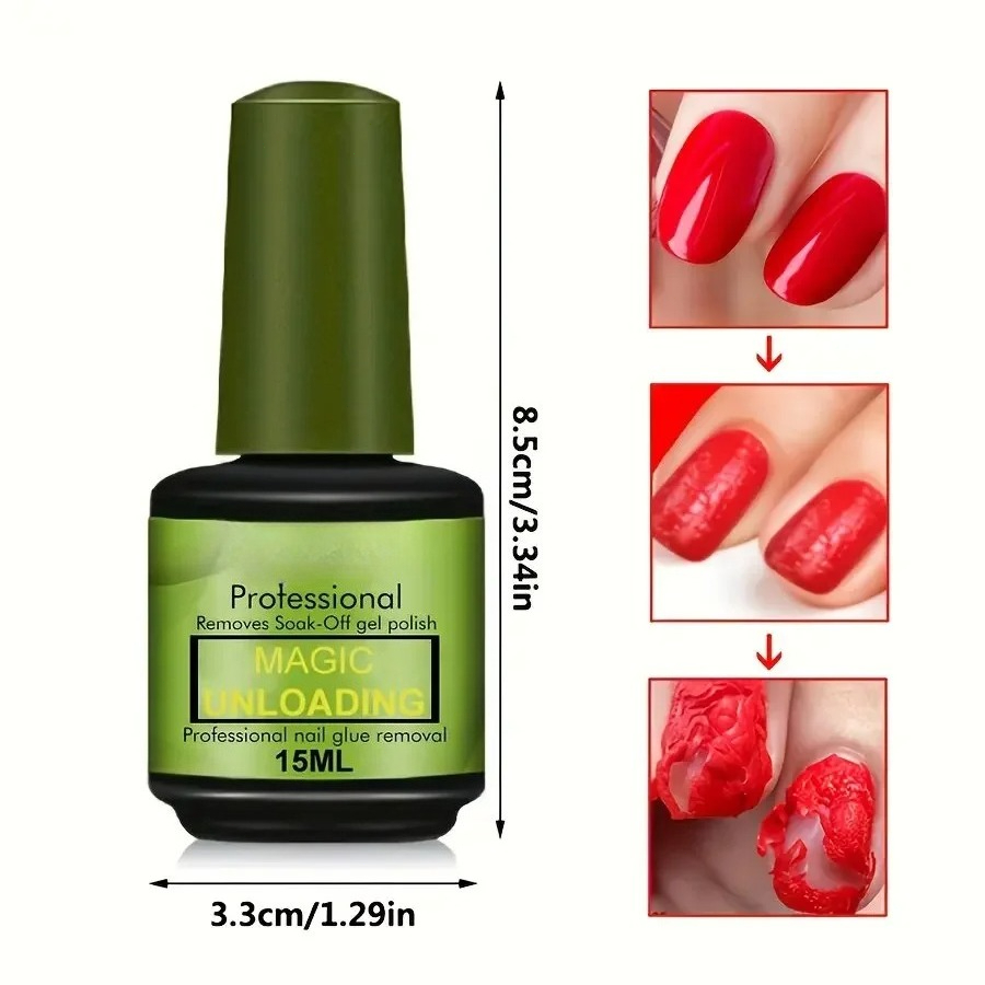 15ml Lem Poles Ajaib untuk Sen - Nail Art Gel Polish ulasan dan harga