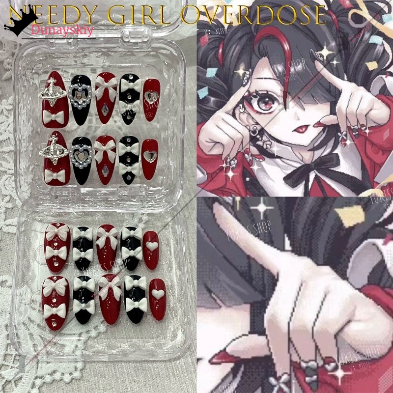 YiNuo*/Needy Girl Overdose Jir - Nail Art Glitter ulasan dan harga