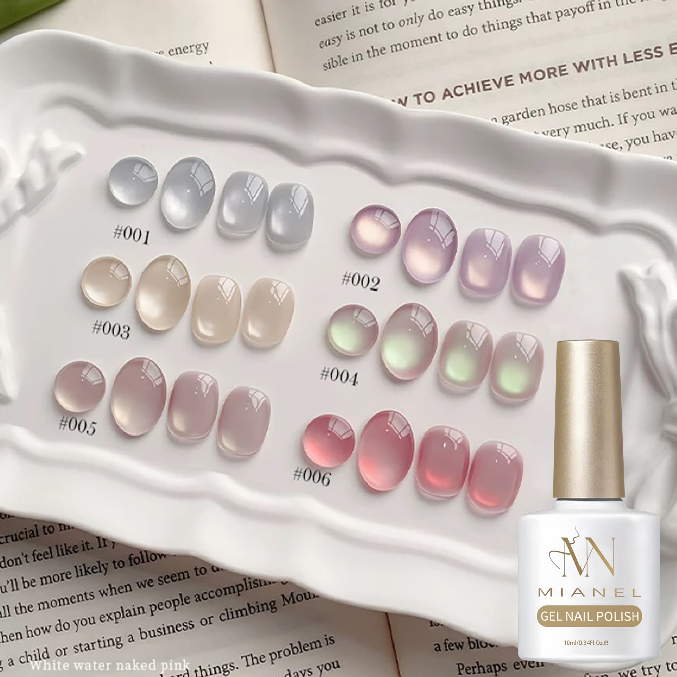 MIANEL 10ML Cat Eye Gel Nail P - Nail Art Cat Eye Pink ulasan dan harga