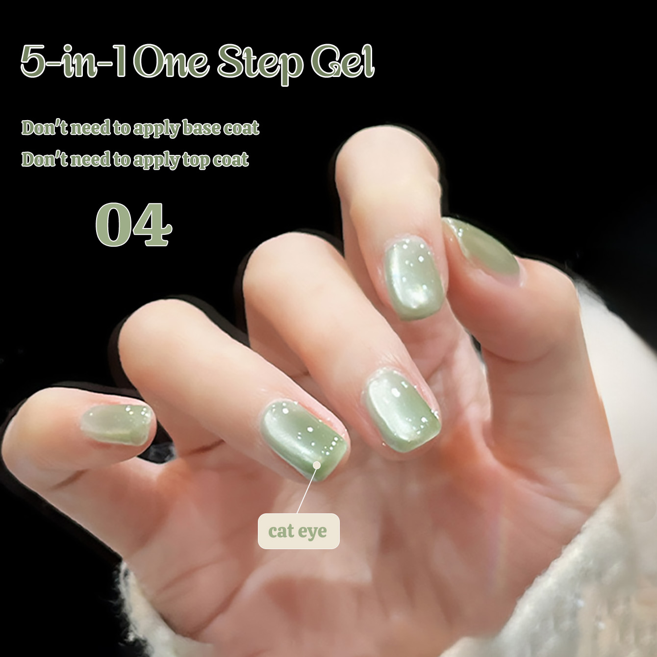 1pcs TC Baru 5-in-1 One-Step G - Nail Art Cat Eye Pink ulasan dan harga