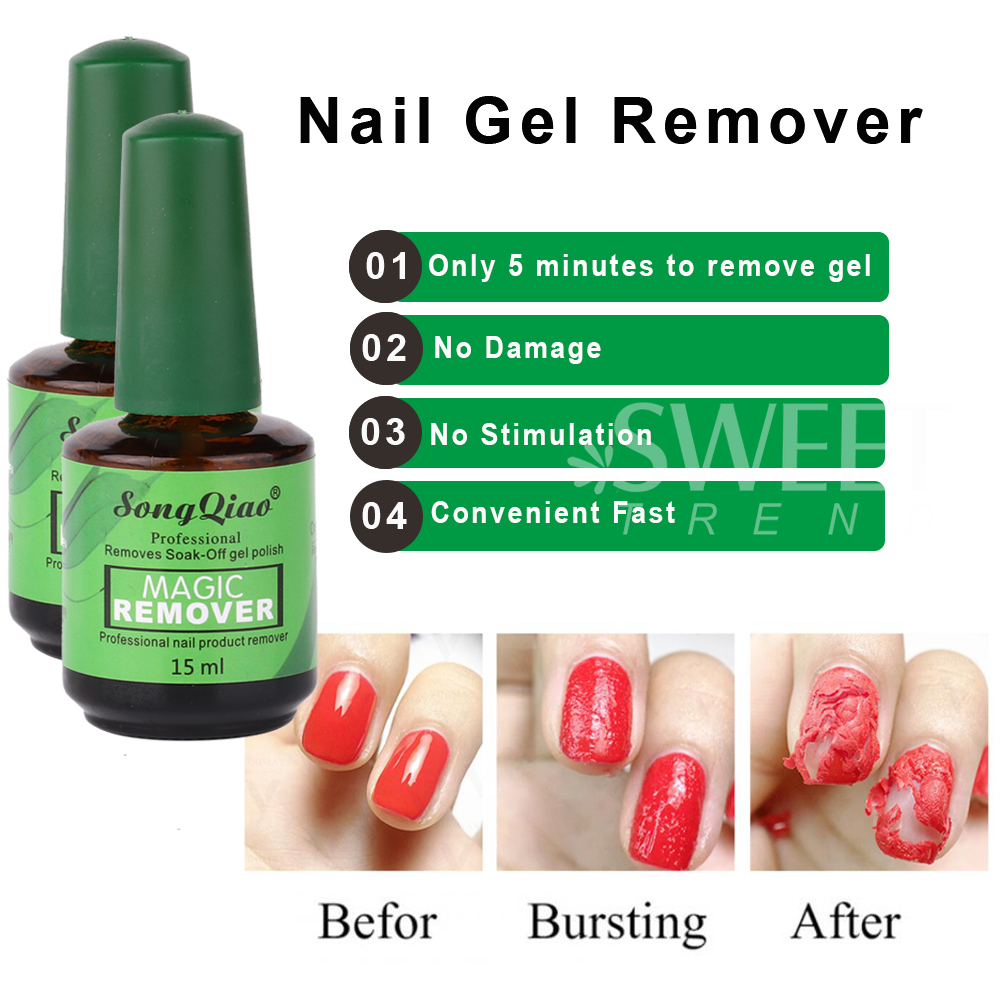 1/2/3pcs 15ml Penghapus Kutek  - Nail Art Gel Polish ulasan dan harga