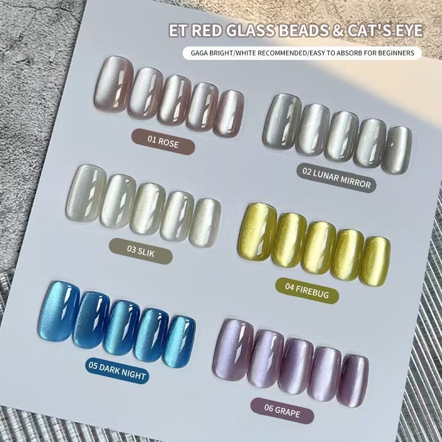 XEIJAYI 10ml Gel Kuku Magnetik - Nail Art Cat Eye Pink ulasan dan harga