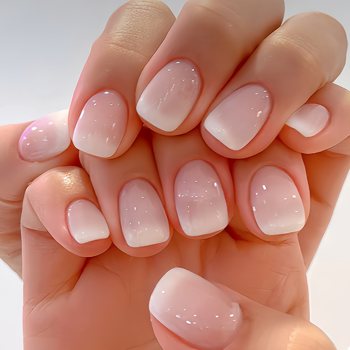 24Pcs Kuku Palsu Ballet Glitte - Nail Art Glitter ulasan dan harga