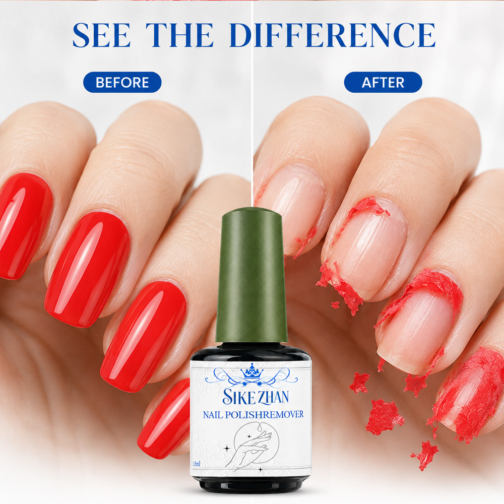 SIKEZHAN Penghilang Gel Cepat  - Nail Art Gel Polish ulasan dan harga