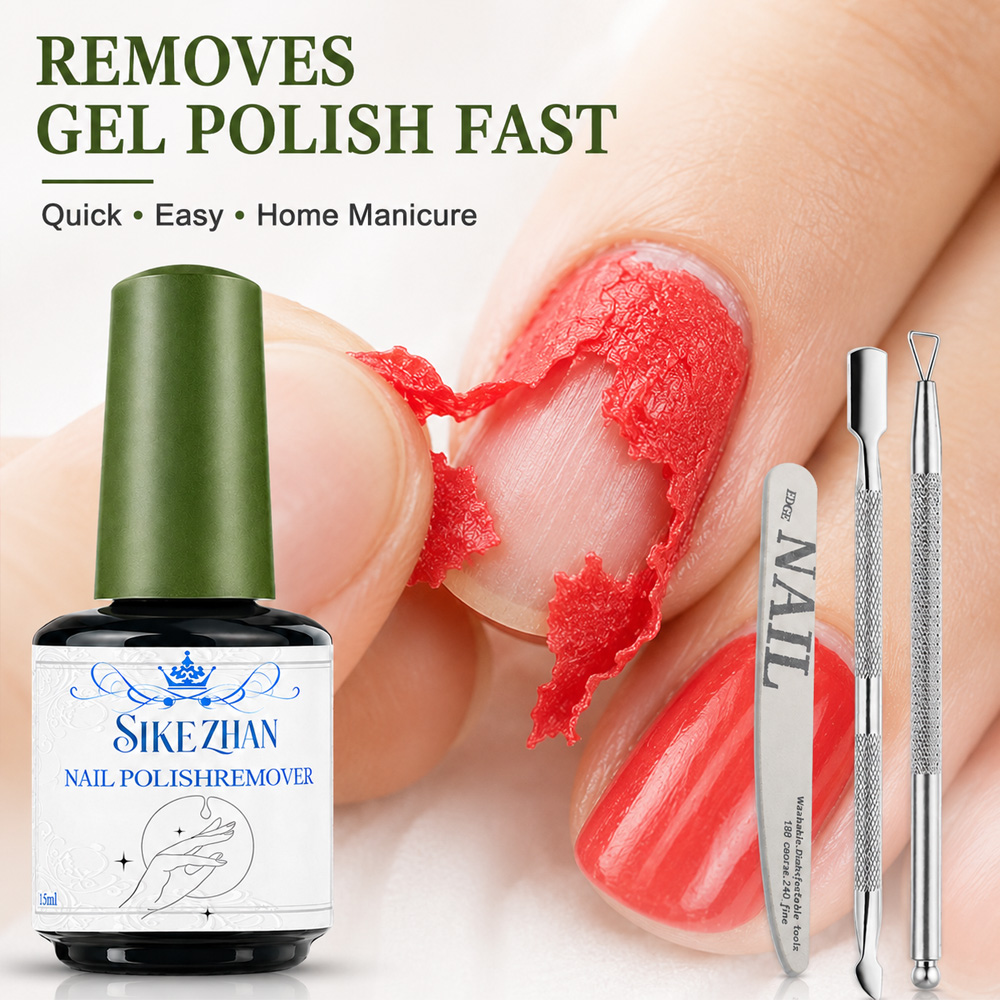 SIKEZHAN Penghilang Gel Cepat  - Nail Art Gel Polish ulasan dan harga